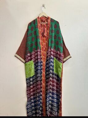 New Upcycled Silk Kimono